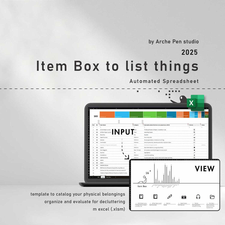Item Box | to list items