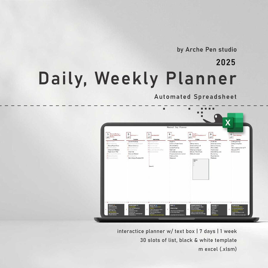 Daily Planner | 7 Days