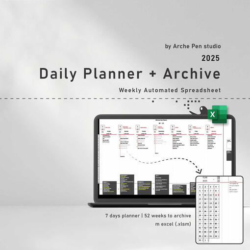 Daily Planner + Archive