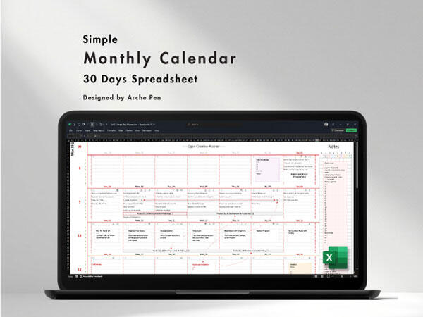 Monthly Calendar Monthly Calendar