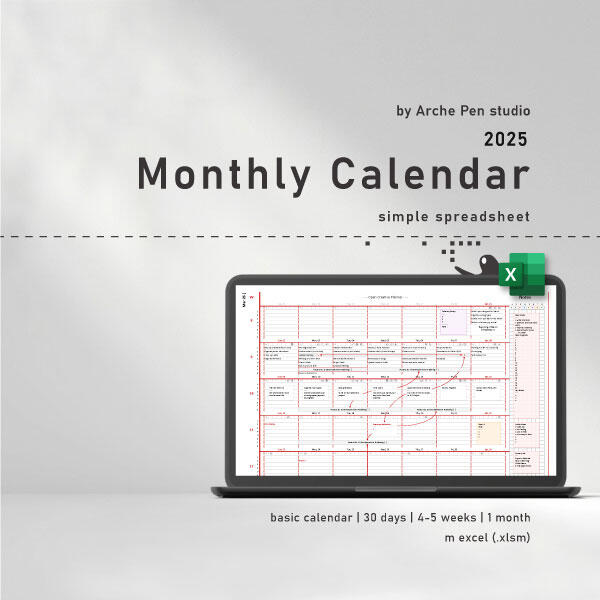 Monthly Calendar Monthly Calendar