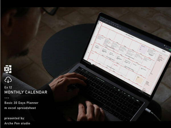 Monthly Calendar Monthly Calendar