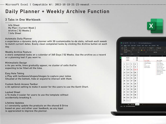 Daily Plan Archive